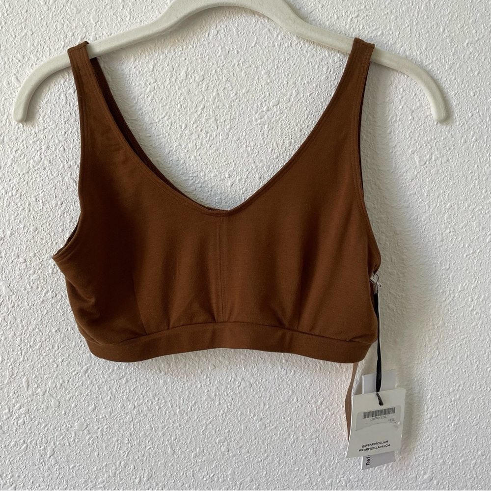 Reformation Proclaim Everyday Bralette Ella Nude Size L (D-DDD Cup) Minimalist